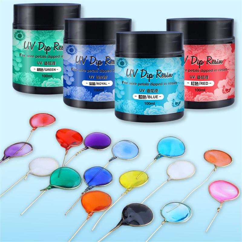 Cola de resina uv dip 100ml pa - Flower Preservation Resin avaliação e preço