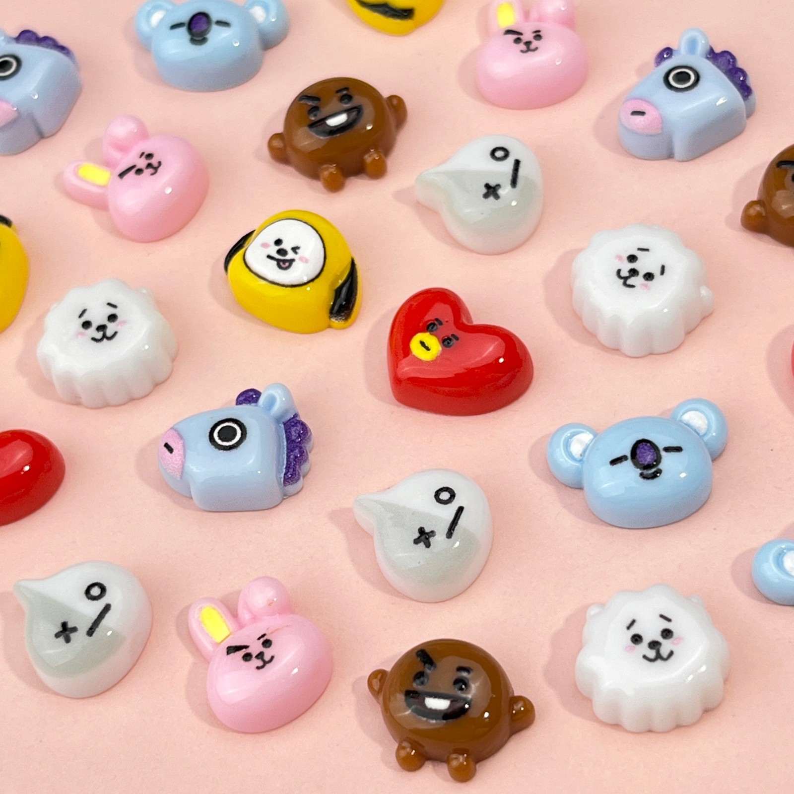 B T 21 Chimmy Koya RJ Shooky T - Resin Crafts avaliação e preço