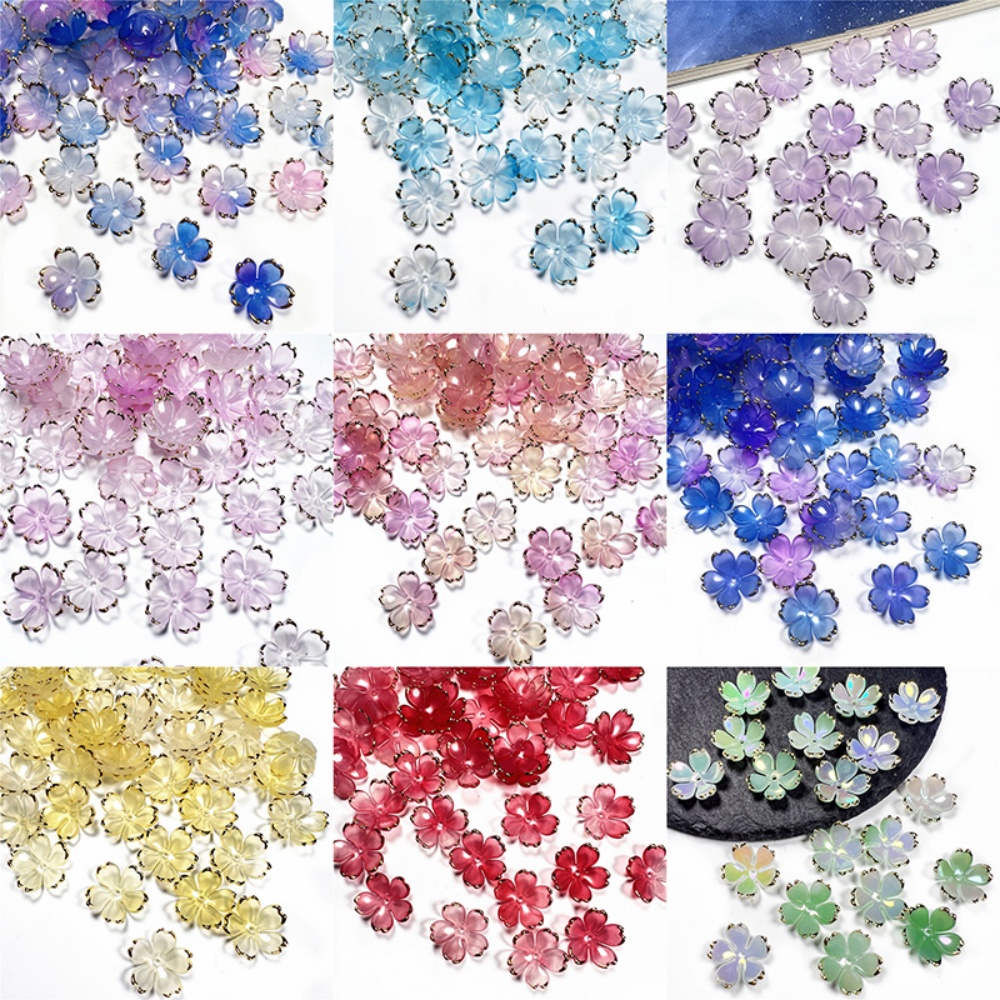 50 peças/lote 19mm Contas de A - Flower Preservation Resin avaliação e preço