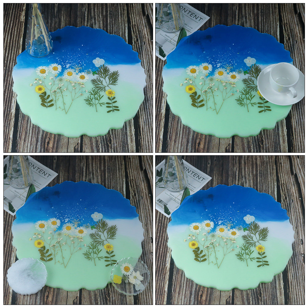 2 Peças Molde de Silicone Prem - Serving Tray Mold avaliação e preço
